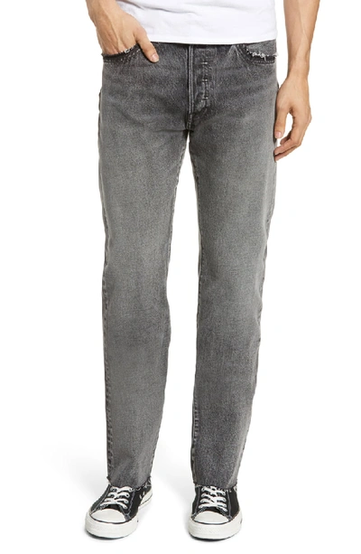 Levi's 501 Straight Leg Jeans In Reverse Grey | ModeSens
