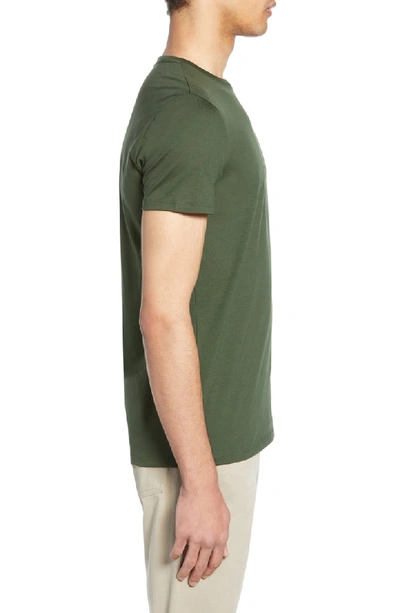 vente Antage Rund Lacoste Pima Cotton T-shirt In Caper Bush | ModeSens