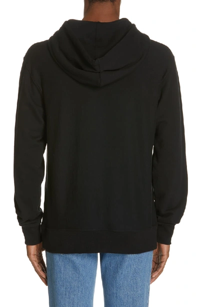 Shop Calvin Klein 205w39nyc Jaws Graphic Hoodie In Black