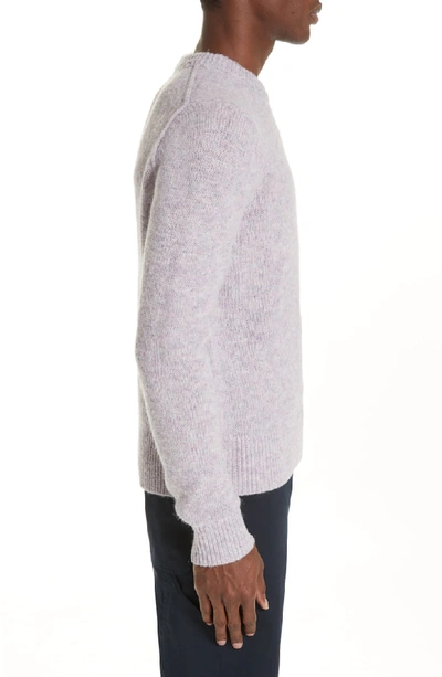 Shop Acne Studios Kai Wool Sweater In Lilac
