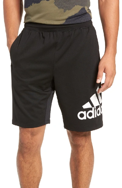 Adidas Originals Adidas Men's 4krft 9-inch Badge Of Sport Training Shorts  In Black | ModeSens
