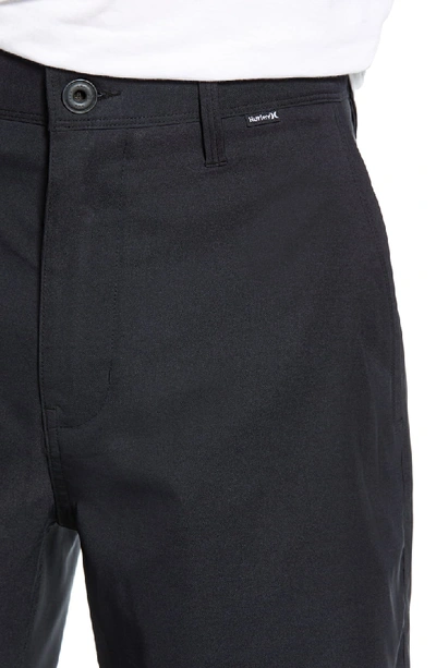 Shop Hurley Dri-fit Shorts In Black Solid