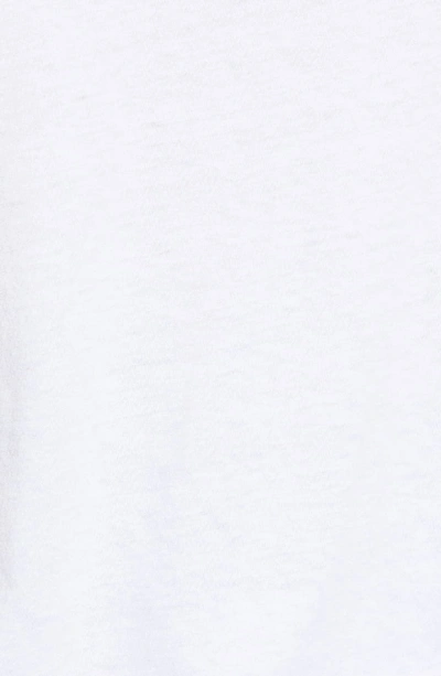 Shop James Perse Crewneck Jersey T-shirt In White