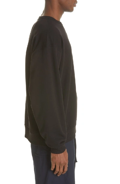 Shop Dries Van Noten Haston Oversize Sweatshirt In Black