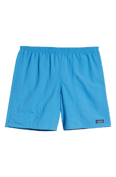 Shop Patagonia Baggies 7-inch Swim Trunks In Port Blue