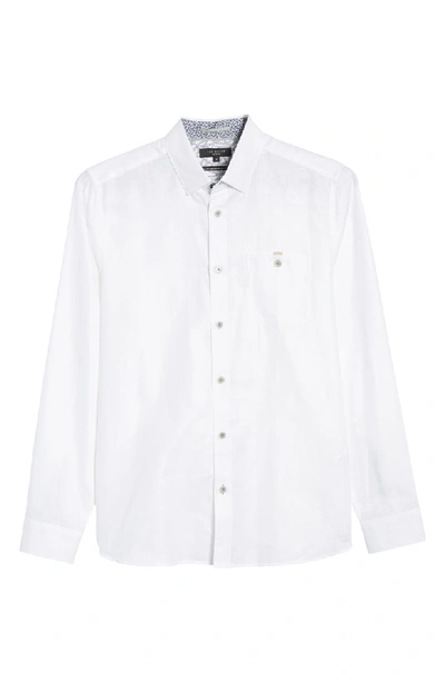 ted baker emuu linen shirt
