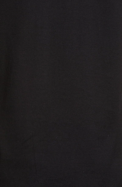 Shop Versace Tabloid Graphic T-shirt In Black