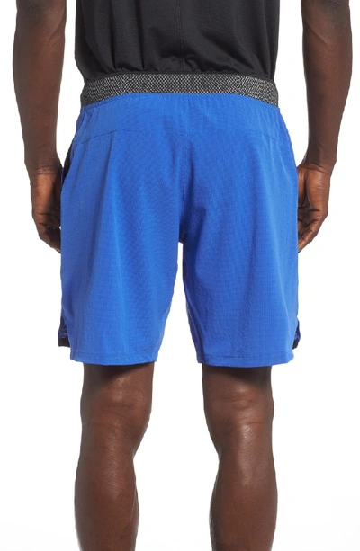Reebok Ost Epic Knit Waist Shorts In Crushed Cobalt ModeSens