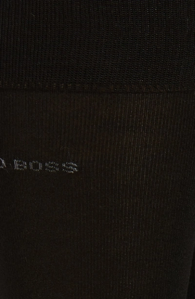 Shop Hugo Boss 2-pack Solid Dress Socks In Black