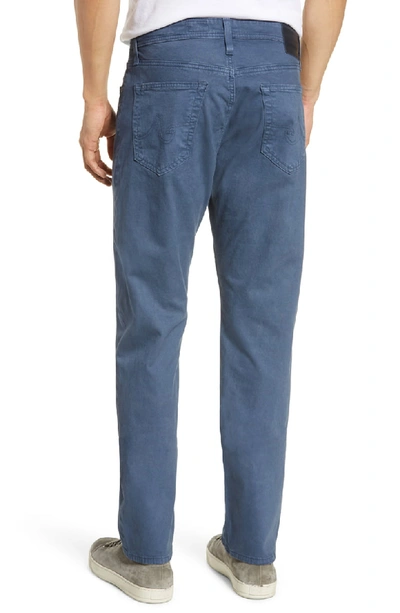 Shop Ag Everett Sud Slim Straight Fit Pants In Soda Light Blue