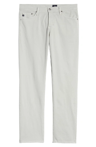 Shop Ag Everett Sud Slim Straight Leg Pants In Sulfur Misty Mi