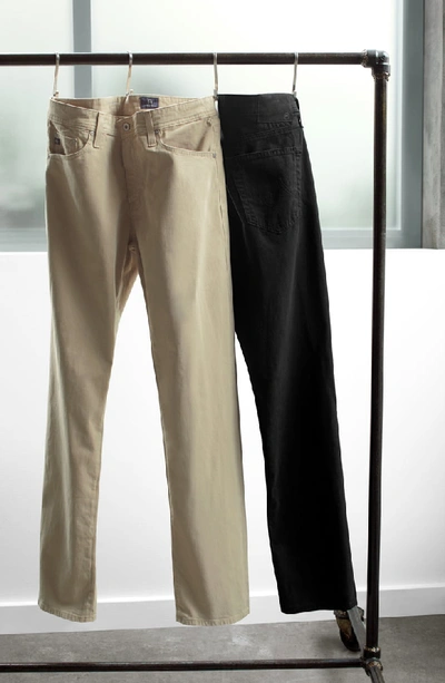 Shop Ag Everett Sud Slim Straight Leg Pants In Sulfur Misty Mi