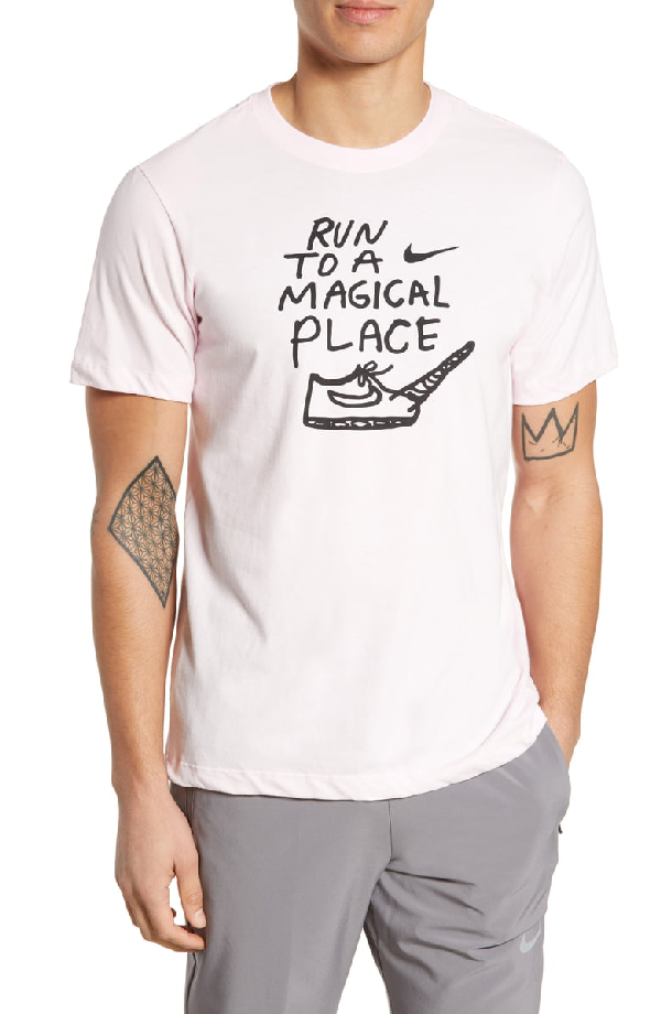 run to a magical place nike shirt