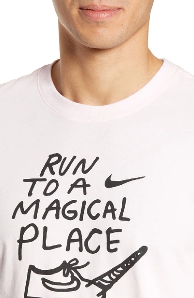 Nike Dry Magical Place T-shirt In Pink | ModeSens