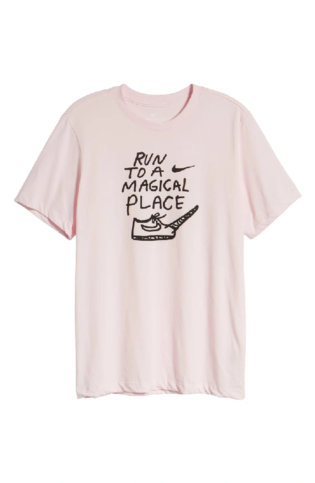 Nike Dry Magical Place T shirt In Pink ModeSens
