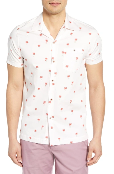 Shop Ted Baker Toadtwo Slim Fit Shirt In Lt-pink