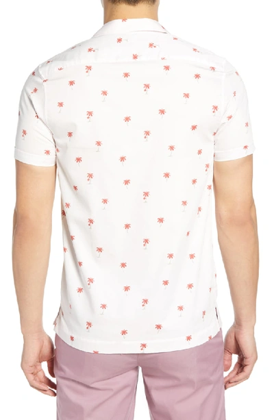Shop Ted Baker Toadtwo Slim Fit Shirt In Lt-pink