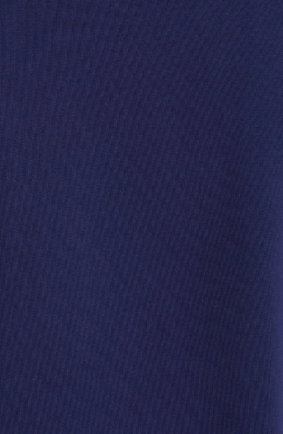 Shop Maison Margiela Elbow Patch Crewneck Sweatshirt In Ink Blue