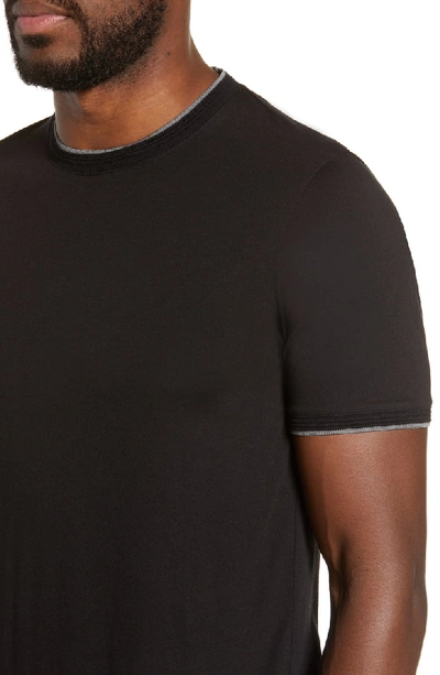 Shop Ted Baker Sink Slim Fit T-shirt In Black