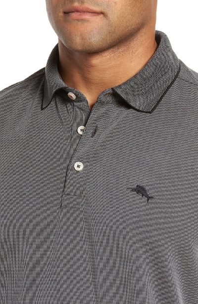 Shop Tommy Bahama Coastal Crest Classic Fit Polo In Black