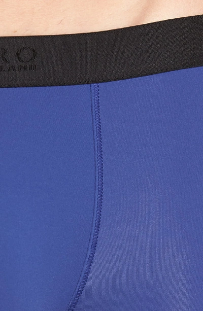 Shop Hanro Micro Touch Boxer Brief In Brilliant Blue