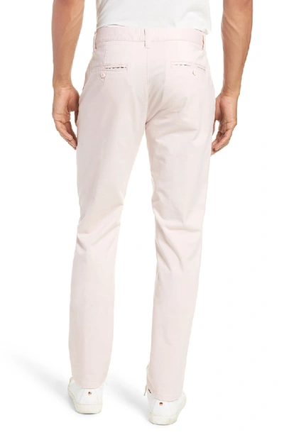 Shop Bonobos Tailored Fit Washed Stretch Cotton Chinos In Cadillac Pink