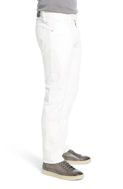 Shop Robert Graham Curtis Straight Leg Jeans In White