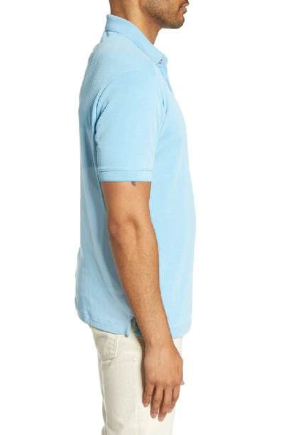Shop Tommy Bahama Coastal Crest Classic Fit Polo In Scandia Blue