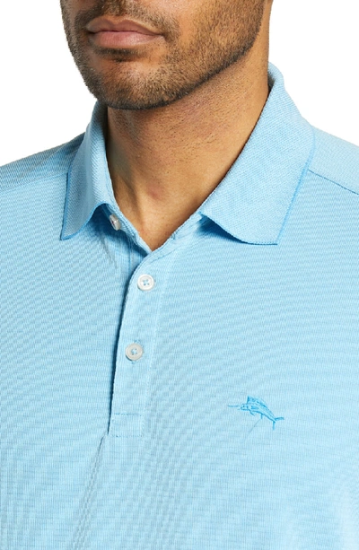 Shop Tommy Bahama Coastal Crest Classic Fit Polo In Scandia Blue