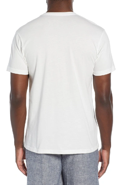 Shop Patagonia Flying Fish Regular Fit Organic Cotton T-shirt In White