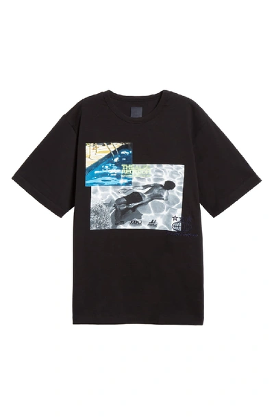 Shop Juunj Graphic T-shirt In Black