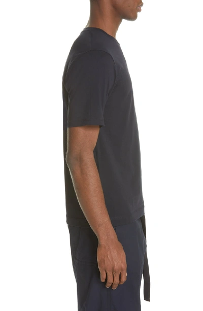 Shop Dries Van Noten Solid T-shirt In Navy