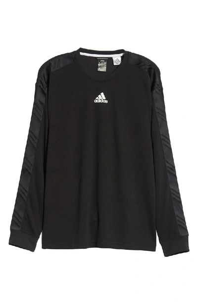 Shop Adidas Originals Long Sleeve Technical T-shirt In Black