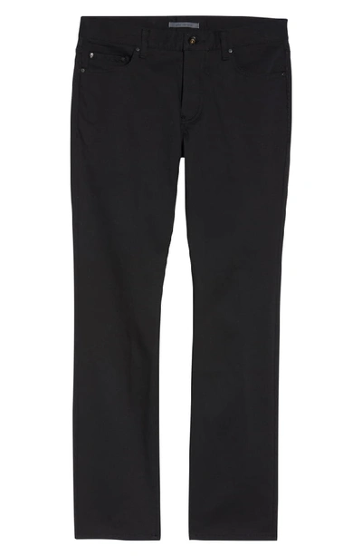 Shop John Varvatos Slim Fit Five Pocket Pants In Black