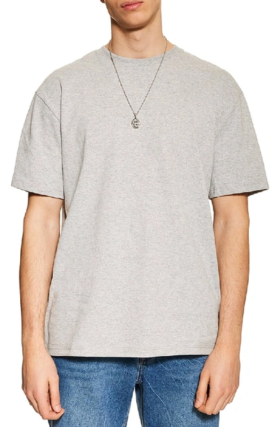 Shop Topman Oversize T-shirt In Grey