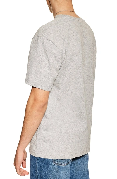 Shop Topman Oversize T-shirt In Grey