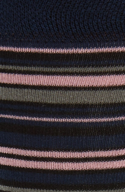 Shop Ted Baker Holyhok Stripe Socks In Navy