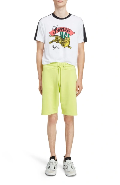 Shop Kenzo Jumping Tiger Graphic T-shirt In White