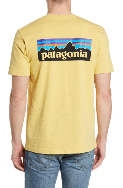 Shop Patagonia Responsibili-tee T-shirt In Surfboard Yellow