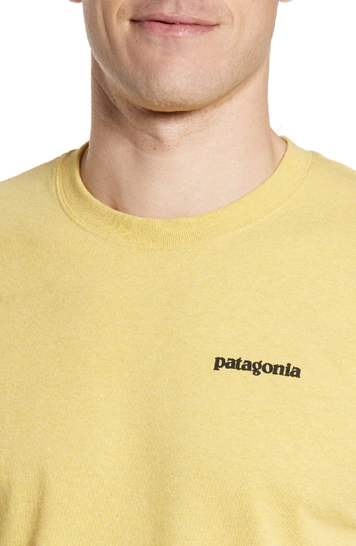 Shop Patagonia Responsibili-tee T-shirt In Surfboard Yellow