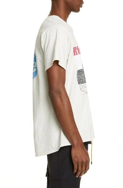 Shop Rhude Horse Graphic T-shirt In White