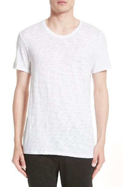 Shop Atm Anthony Thomas Melillo Crewneck T-shirt In White