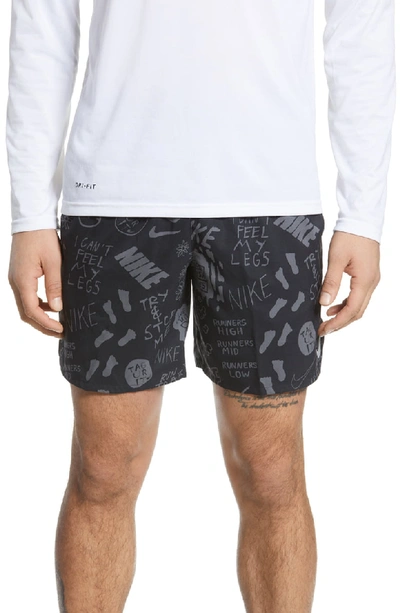 Nike Flex Stride Nathan Bell Shorts In Black | ModeSens