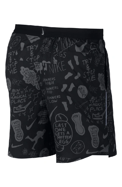 Nike Flex Stride Nathan Bell Shorts In Black | ModeSens