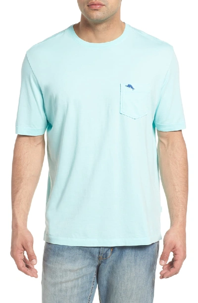 Shop Tommy Bahama 'new Bali Sky' Original Fit Crewneck Pocket T-shirt In Aqua Mist