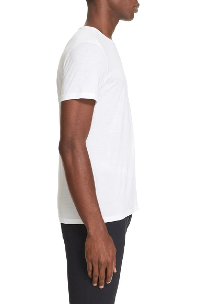 Shop John Varvatos Slim Fit Pima Cotton T-shirt In White