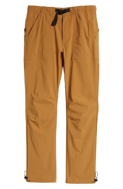 Shop Topo Designs Boulder Water Repellent Tech Pants In Khaki