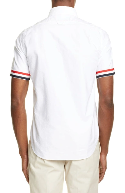 Shop Thom Browne Oxford Shirt In White