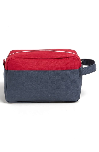 Shop Herschel Supply Co Chapter Toiletry Case In Navy/ Red