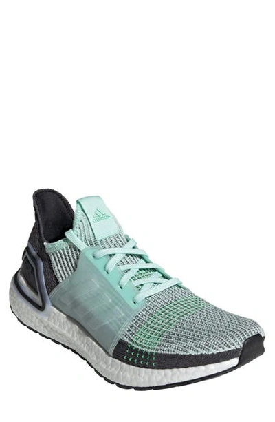 Shop Adidas Originals Ultraboost 19 Running Shoe In Ice Mint/ Grey